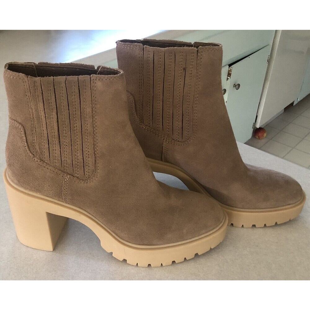 Dolce Vita Tan Heeled Boots